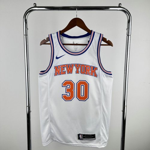 Maillot de Basket #30 Randle Knicks 19-20 statement Blanc Imprimé